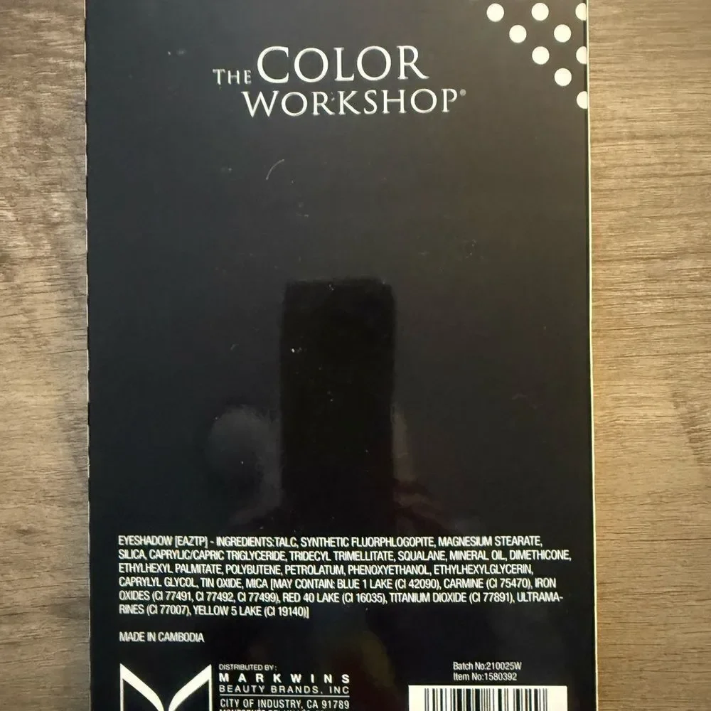 Vibrant Multi Colored Eyeshadow Palette with Shimmery Finishes